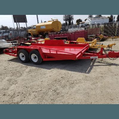Rental store for car equipment trailer 84 inch w x 7ftl 7500lb in Central Valley