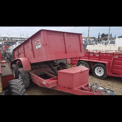 Rental store for 5x10 2ft sides dump trailer double axle in Central Valley