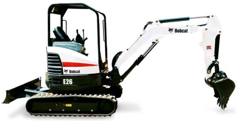 Rental store for 3 ton mini excavator e26 in Central Valley