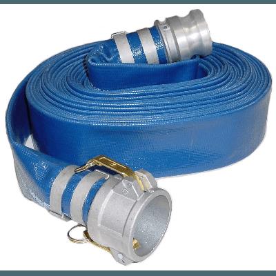 Rental store for 3 inch blue lay flat hose in Central Valley