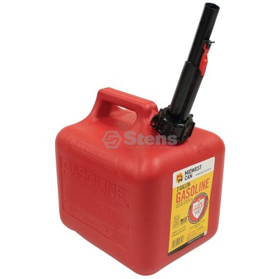 Rental store for stens 2 gallon plastic gasoline fuel can in Central Valley