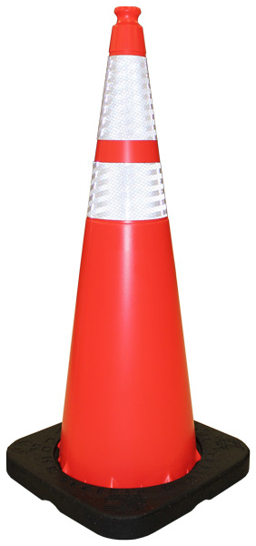 Rental store for safety cone orange 36 inch reflective in Central Valley
